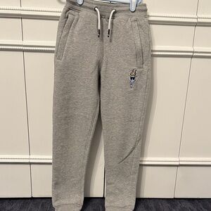 Kids Light Gray Jogger Sweatpants